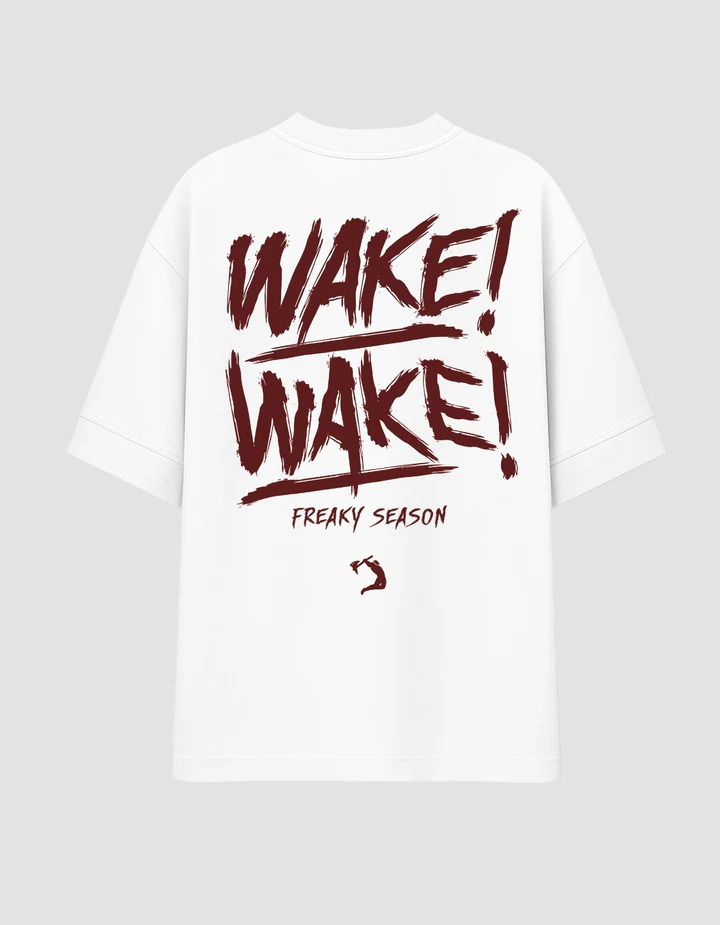 Oversized - Wake Wake Branco - Freaky Season