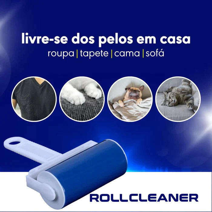 [LEVE 2 COM DESCONTO] ROLL-CLEANER TIRA PELOS LAVÁVEL