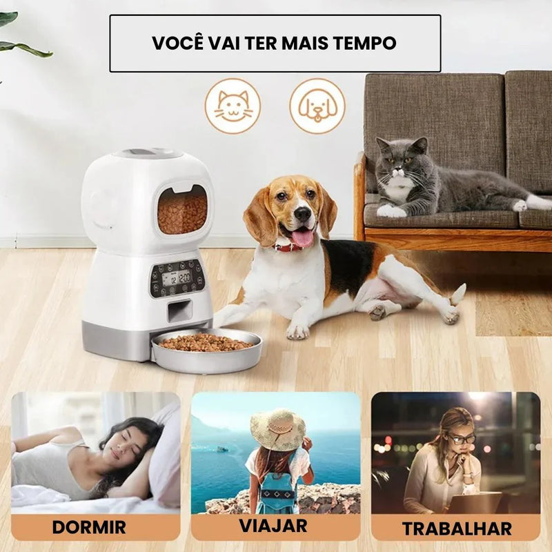 Alimentador automático para Pets