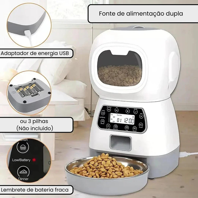 Alimentador automático para Pets