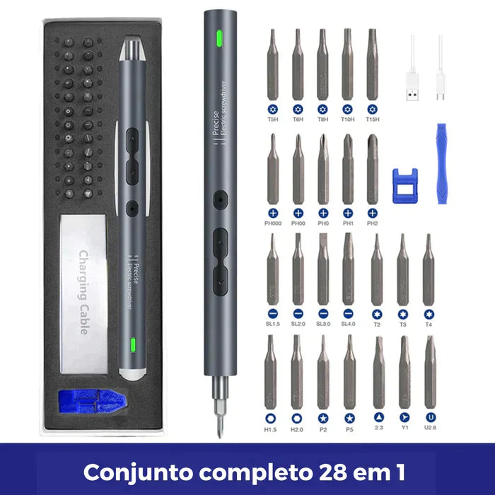 Kit de Chaves de Fenda Magnéticas  [+ BRINDES]