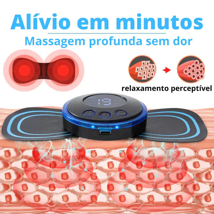 Compre 1 Leve 2 Massageador Elétrico Relax Ultra + Controle Remoto e Cabo USB Turbo