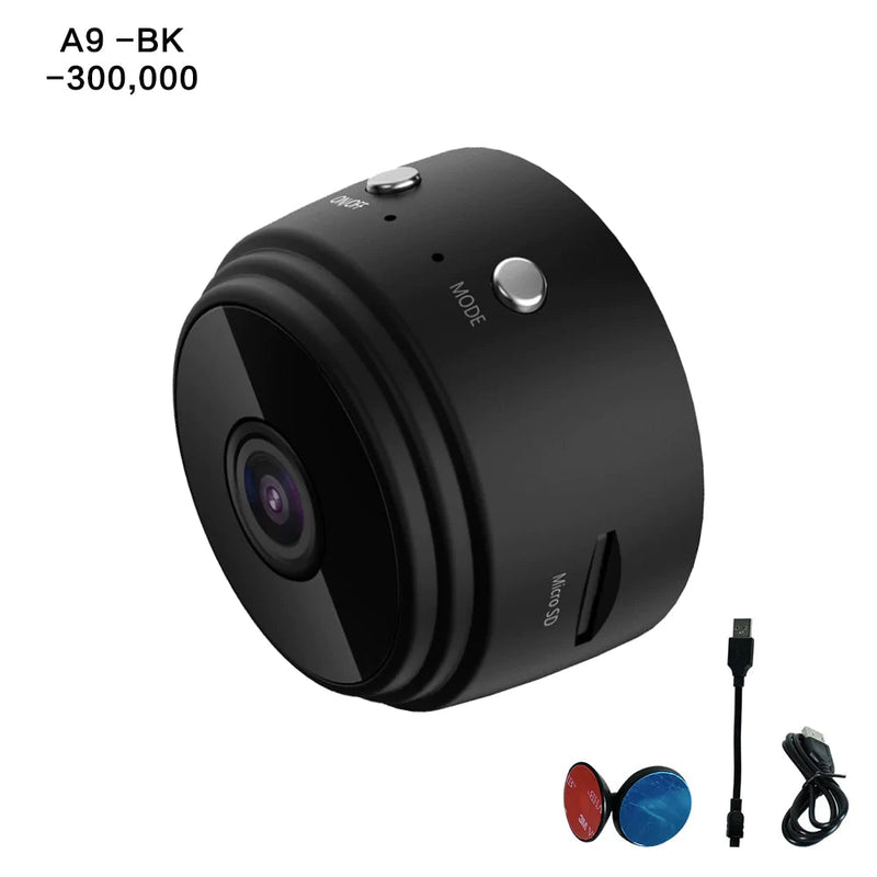 Mini Câmera Visão Noturna Full HD Wifi 4K 1080P